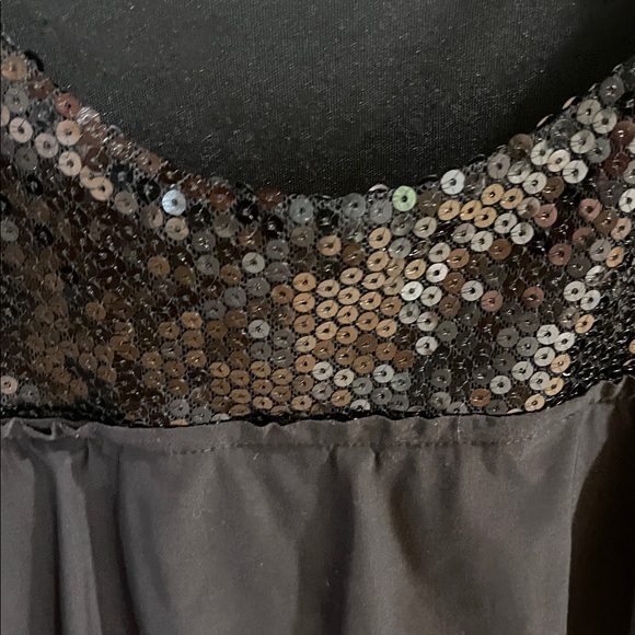 As U Wish Black Sequin Ruffle Dress - Picture 8 of 8